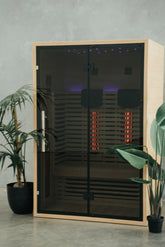 Serenity Full Spectrum 2 Person Sauna - Rejuvenex